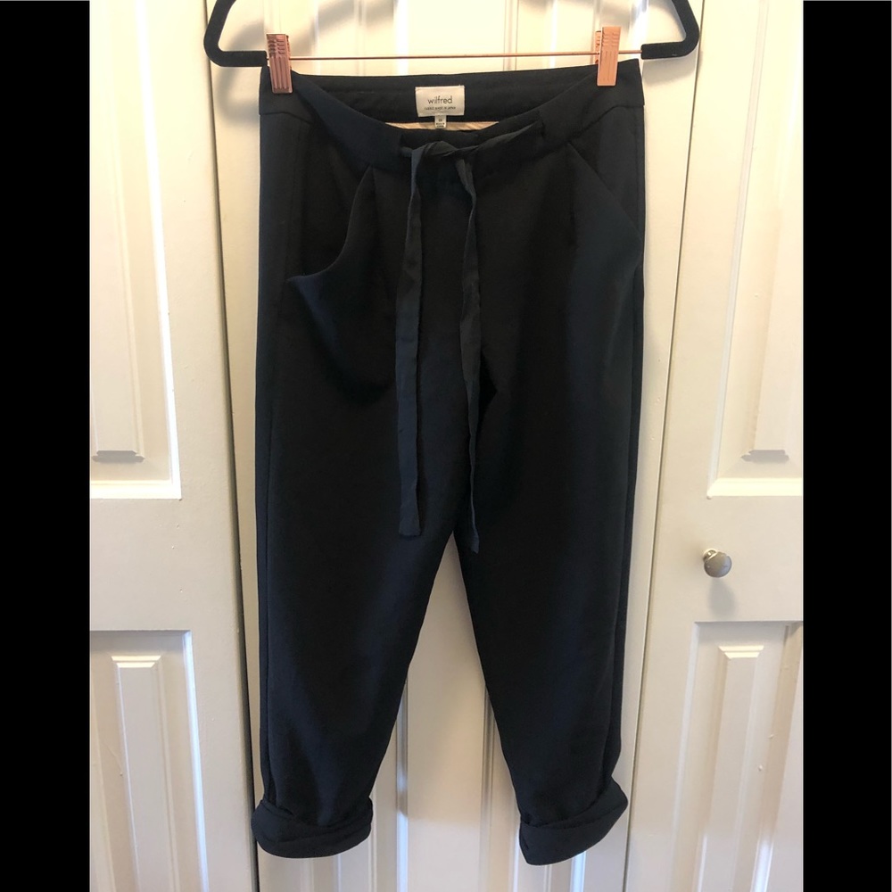 ARITZIA WILFRED Alant Pant Size 00 Black